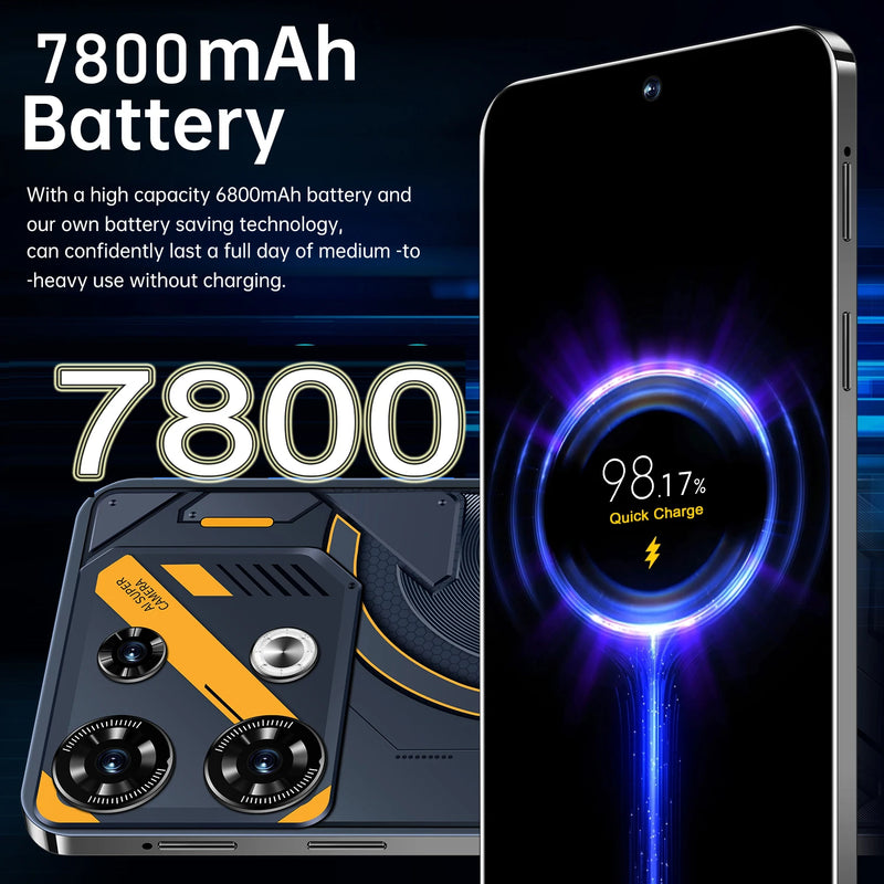 Smartphone GT20 Pro Original, Celular Versão Global, Snapdragon 8, Gen3, Androi