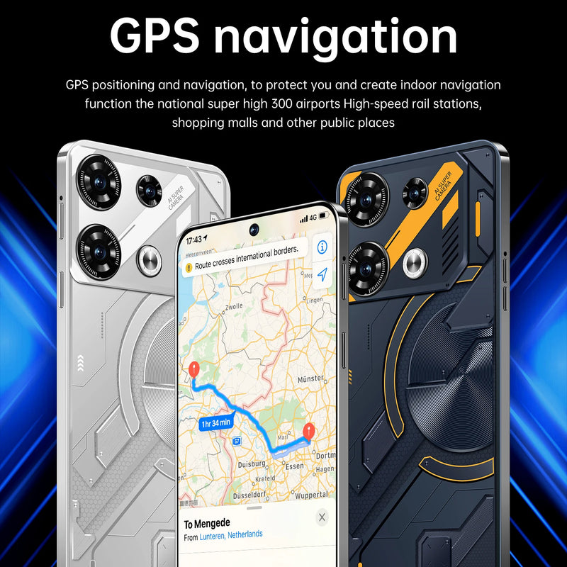 Smartphone GT20 Pro Original, Celular Versão Global, Snapdragon 8, Gen3, Androi