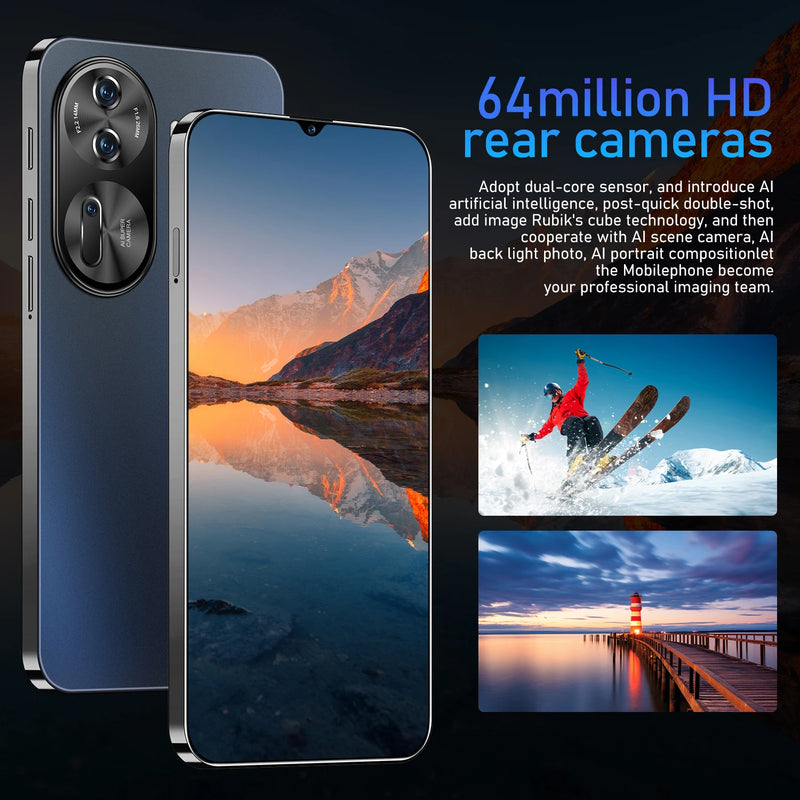 Smartphone Android OLED 5G Reno 11 Pro, Celular, Dimensão 9300, Bateria 6800mAh