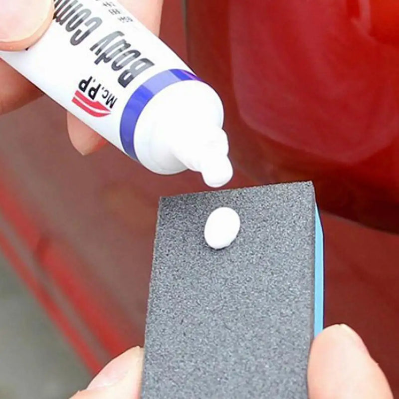 Reparação de arranhões do corpo do carro cera cuidados cera polimento automá