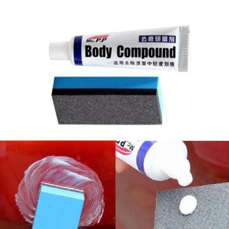 Reparação de arranhões do corpo do carro cera cuidados cera polimento automá