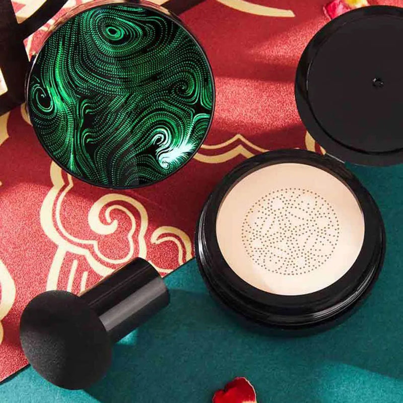 BB Cream-Air Cushion Foundation, cabeça de cogumelo, impermeável, iluminar, Fa