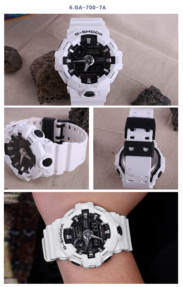 Relógio Casio Masculino g Shock Top Marca de Luxo Conjunto À Prova D &
