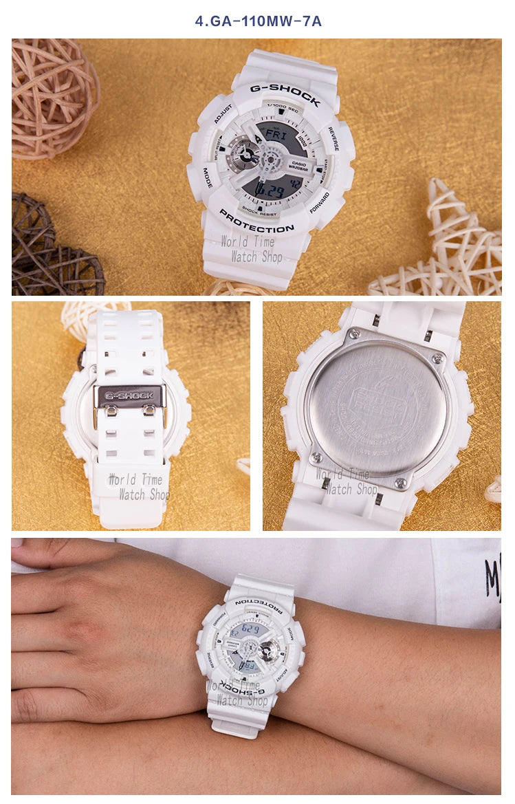 Relógio Casio Masculino g Shock Top Marca de Luxo Conjunto À Prova D &
