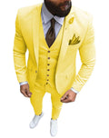 Ternos de casamento para noivo slim fit masculino, smoking de baile masculino, b