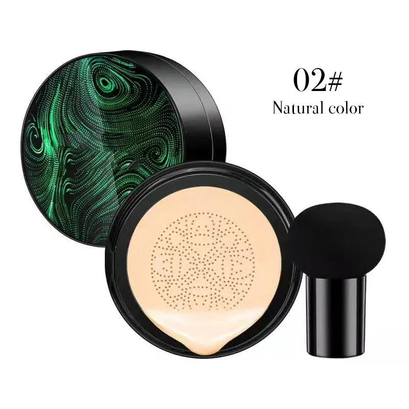 BB Cream-Air Cushion Foundation, cabeça de cogumelo, impermeável, iluminar, Fa