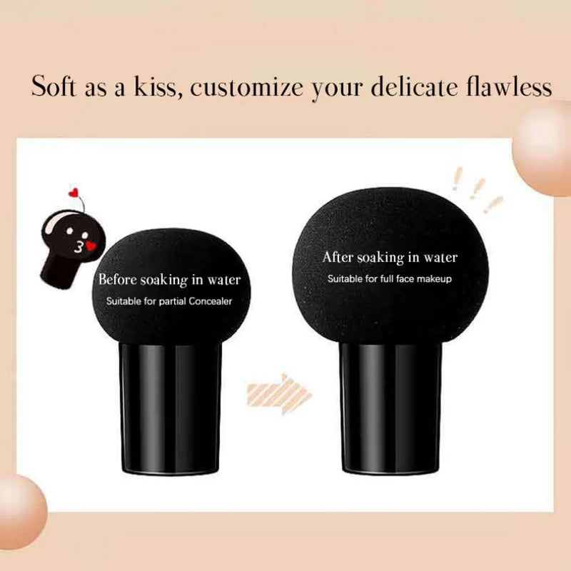 BB Cream-Air Cushion Foundation, cabeça de cogumelo, impermeável, iluminar, Fa
