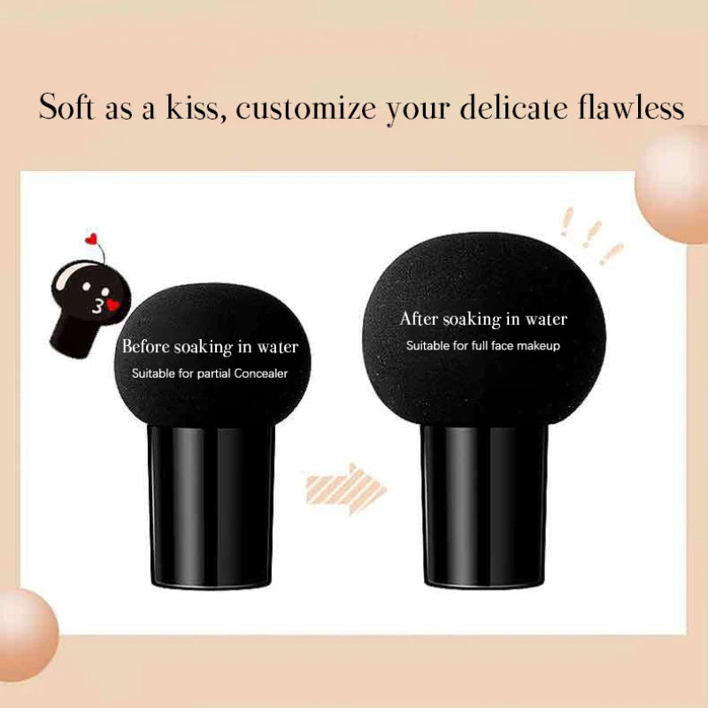 BB Cream-Air Cushion Foundation, cabeça de cogumelo, impermeável, iluminar, Fa