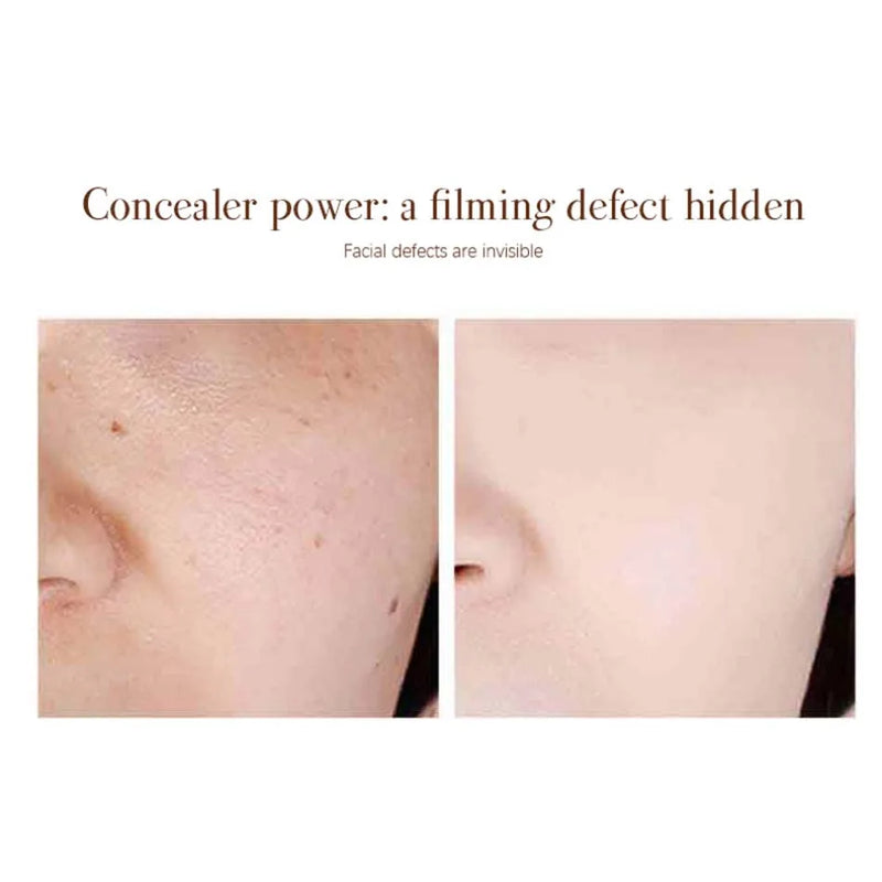 BB Cream-Air Cushion Foundation, cabeça de cogumelo, impermeável, iluminar, Fa