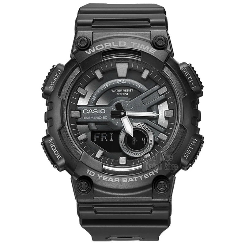 Casio assist g choque relógio masculino top marca de luxo led militar digital w