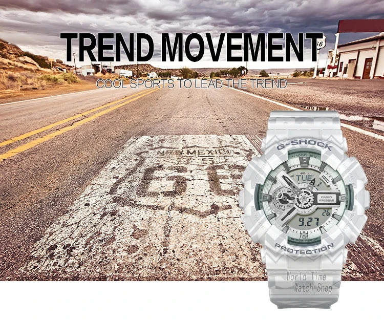 Relógio Casio Masculino g Shock Top Marca de Luxo Conjunto À Prova D &