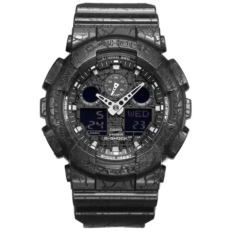 Casio assist g choque relógio masculino top marca de luxo led militar digital w