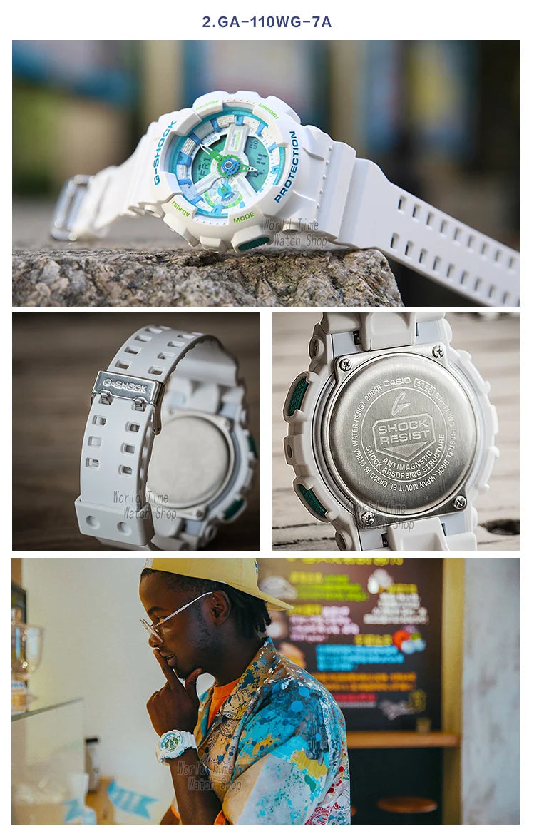 Relógio Casio Masculino g Shock Top Marca de Luxo Conjunto À Prova D &