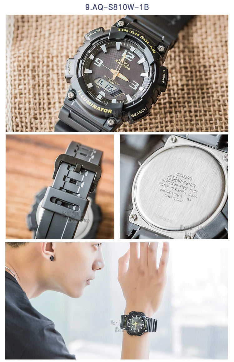 Casio assist g choque relógio masculino top marca de luxo led militar digital w