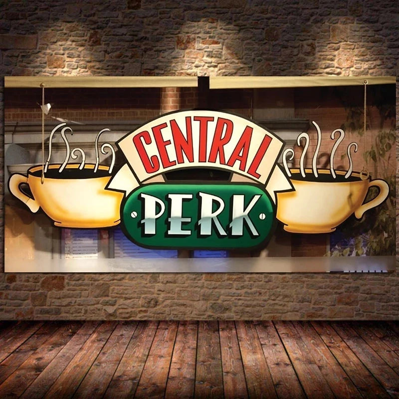 Quadro Central Perk Cafe