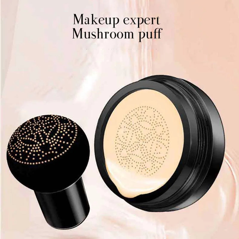 BB Cream-Air Cushion Foundation, cabeça de cogumelo, impermeável, iluminar, Fa