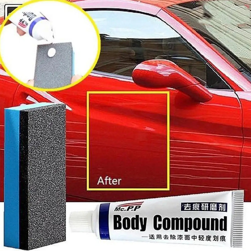 Reparação de arranhões do corpo do carro cera cuidados cera polimento automá