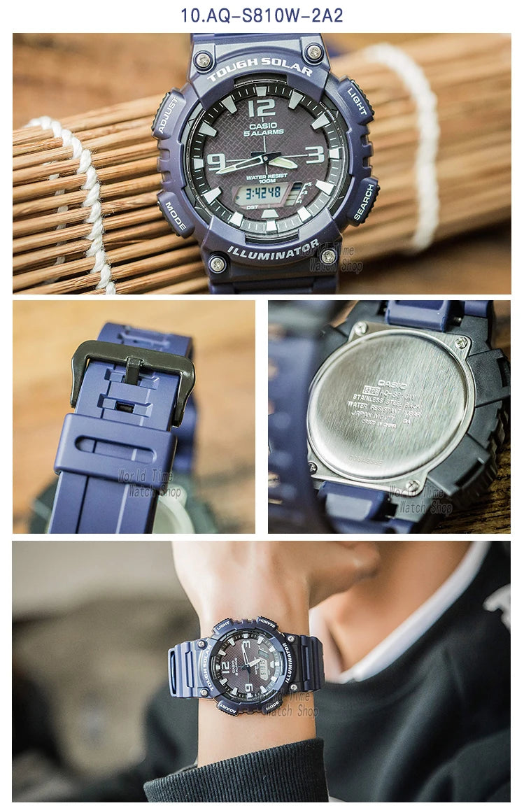 Casio assist g choque relógio masculino top marca de luxo led militar digital w