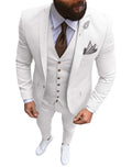 Ternos de casamento para noivo slim fit masculino, smoking de baile masculino, b