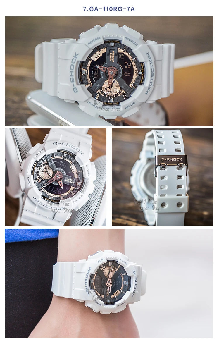 Relógio Casio Masculino g Shock Top Marca de Luxo Conjunto À Prova D &
