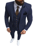 Ternos de casamento para noivo slim fit masculino, smoking de baile masculino, b