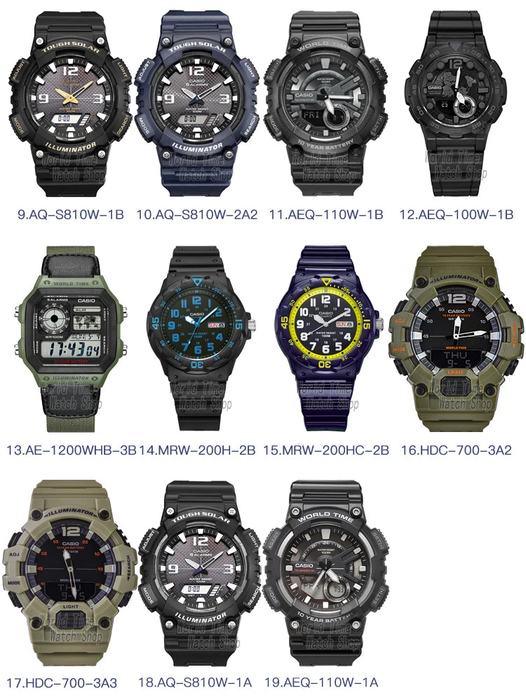 Casio assist g choque relógio masculino top marca de luxo led militar digital w