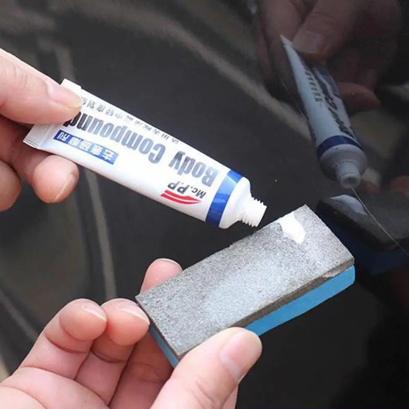 Reparação de arranhões do corpo do carro cera cuidados cera polimento automá