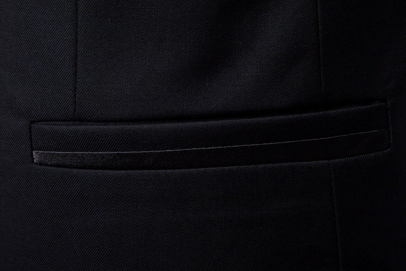 Casaco de blazer decorativo de botão masculino, jaqueta monocromática, slim fi