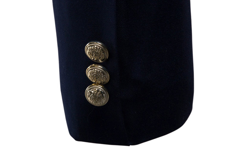Casaco de blazer decorativo de botão masculino, jaqueta monocromática, slim fi