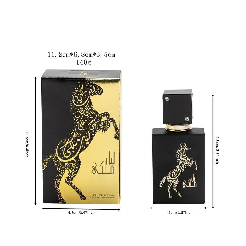 Perfume do cavalo árabe para homens, Perfume Premium do Dubai médio, 50ml, 1 P