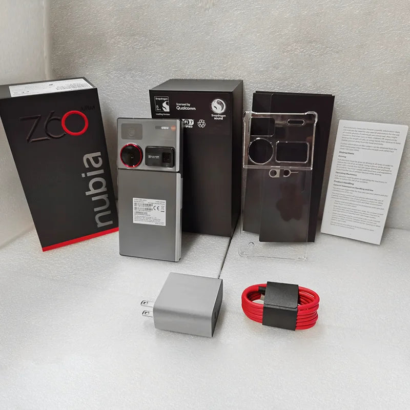 Versão global nubia z60 ultra versão líder 6.8 &quot;smartphone 5g snapdragon