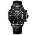 BELUSHI-Relógios de pulso quartzo impermeável masculino, cronômetro luminoso,