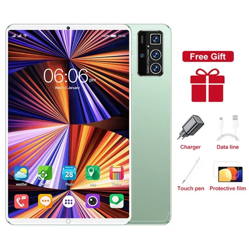 Original Mi Tablet PC, Pro 14, Android 12, 16GB, 1TB, Dual SIM, 10 Core, WPS, GP