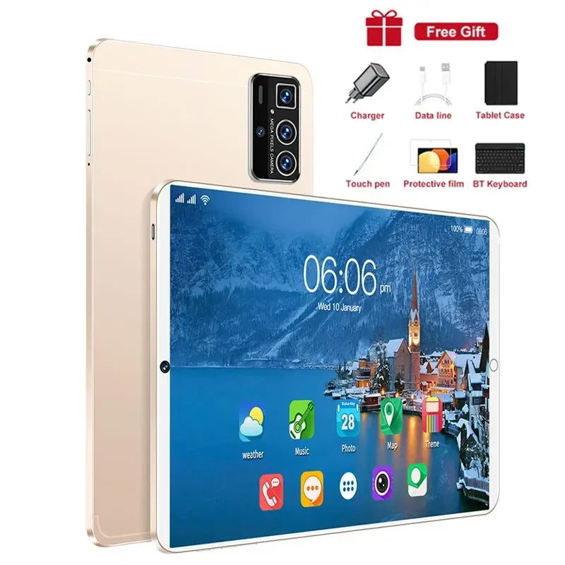 Original Mi Tablet PC, Pro 14, Android 12, 16GB, 1TB, Dual SIM, 10 Core, WPS, GP