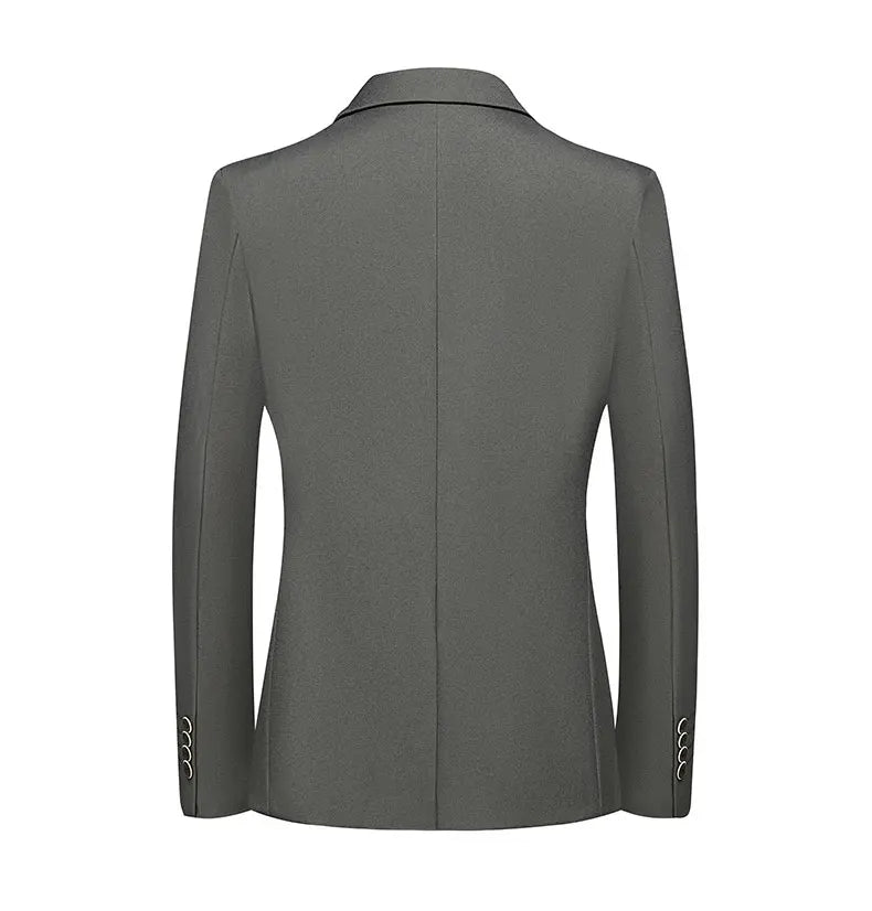 Blazer fino All-in-One masculino, versão coreana, tendência bonita, casual de