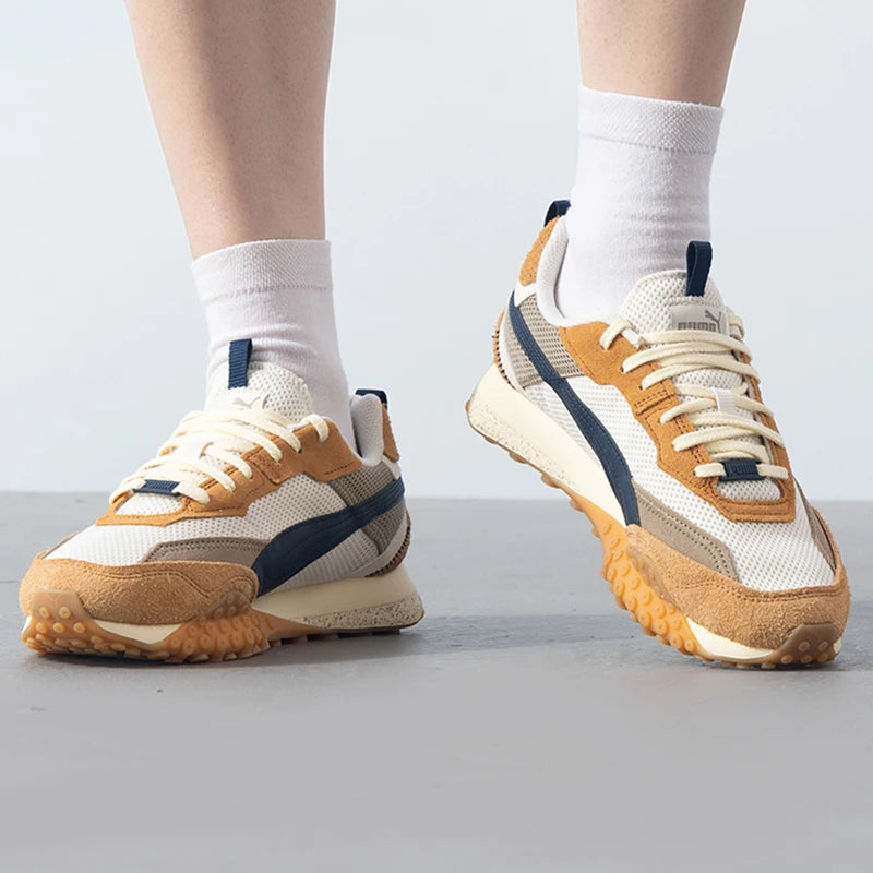 Puma sapatos masculinos e femininos 2024 outono retro moda tênis baixo superior