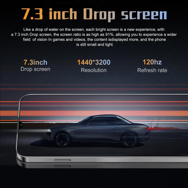 Smartphone Pova 6 Pro original Android 14, Telefone Desbloqueado, Celular, 5G HD