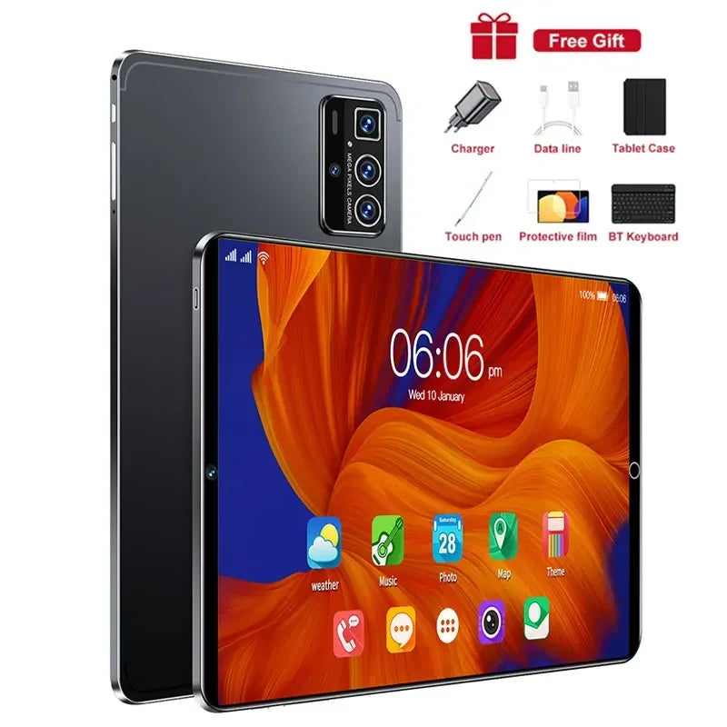 Original Mi Tablet PC, Pro 14, Android 12, 16GB, 1TB, Dual SIM, 10 Core, WPS, GP