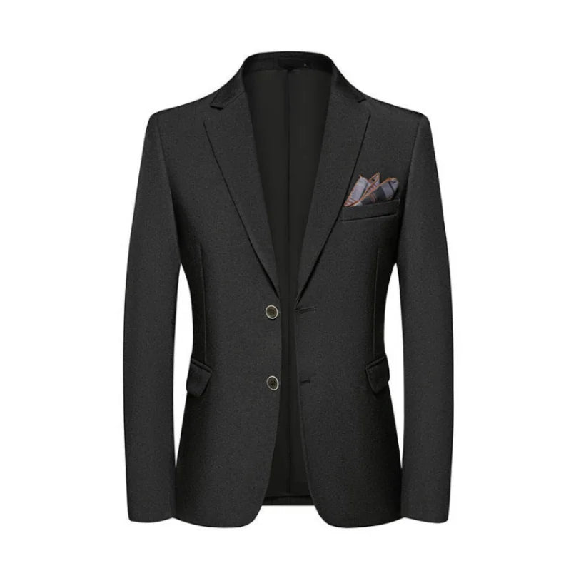 Blazer fino All-in-One masculino, versão coreana, tendência bonita, casual de
