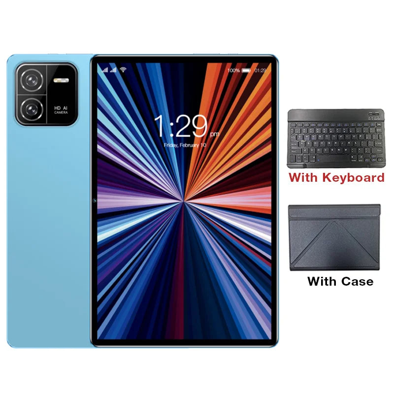 Pad 6 Pro Android 13 Tablet, 16GB, 1TB, 5G, Cartão Dual SIM, GPS, Novo, Origina