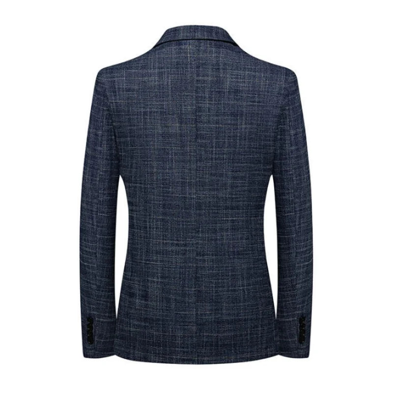 Blazer fino All-in-One masculino, versão coreana, tendência bonita, casual de