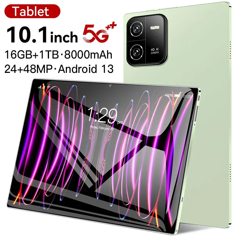 Pad 6 Pro Android 13 Tablet, 16GB, 1TB, 5G, Cartão Dual SIM, GPS, Novo, Origina