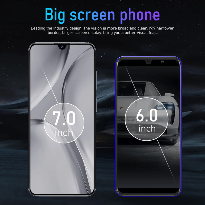 Smart Phone S24 Ultra 5G Android, HD, Tela Cheia, Face ID, 16GB + 1TB, Telemóve
