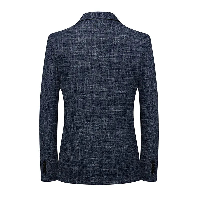 Blazer fino All-in-One masculino, versão coreana, tendência bonita, casual de