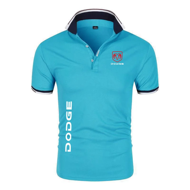 Camiseta Dodge estampada masculina, Dodge, Verão, Stritching, Manga curta, pass