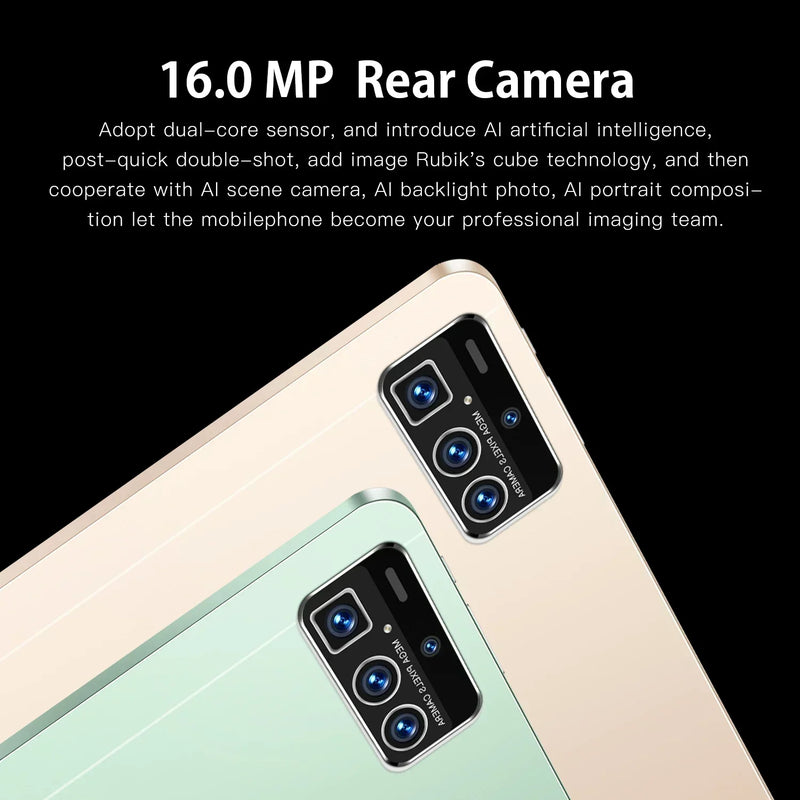 Original Mi Tablet PC, Pro 14, Android 12, 16GB, 1TB, Dual SIM, 10 Core, WPS, GP