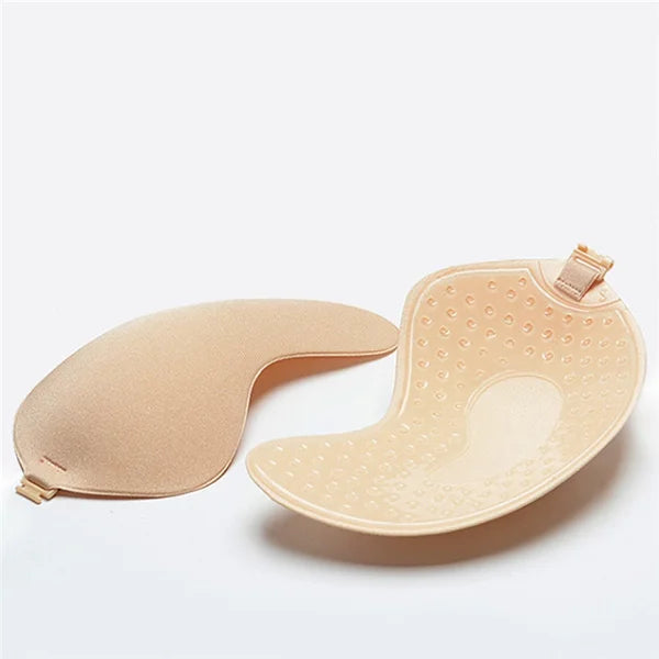 Sutiã Push Up Invisible para Mulheres, Sem Costas, Sem Alças, Sem Costura, Fec