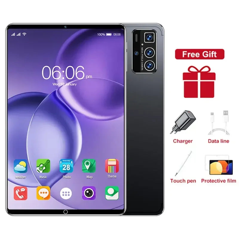 Original Mi Tablet PC, Pro 14, Android 12, 16GB, 1TB, Dual SIM, 10 Core, WPS, GP