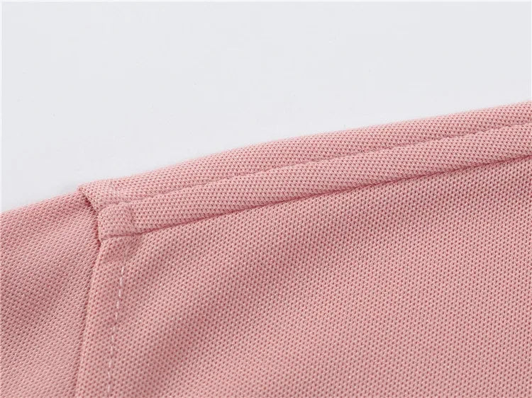 Camisa polo justa de manga curta masculina, lapela, antipillin, estampada, moda