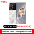 Versão global nubia z60 ultra versão líder 6.8 &quot;smartphone 5g snapdragon